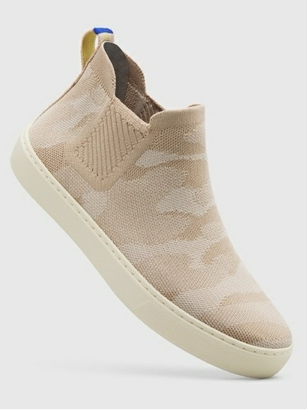Rothy's The Chelsea Sand Camo Ankle Boots Womens Size US 8